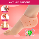 Silicone Heel Protectors for Cracked Heels, Heel Spurs, Plantar Fasciitis